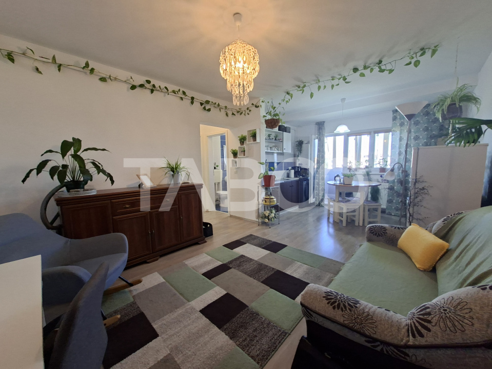 3 camere balcon si loc de parcare Magnolia Sibiu - zona de Vest
