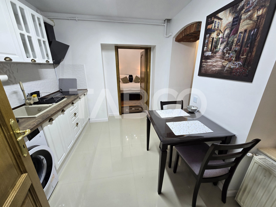 3 garsoniere functionale in regim hotelier in Centrul Istoric Sibiu