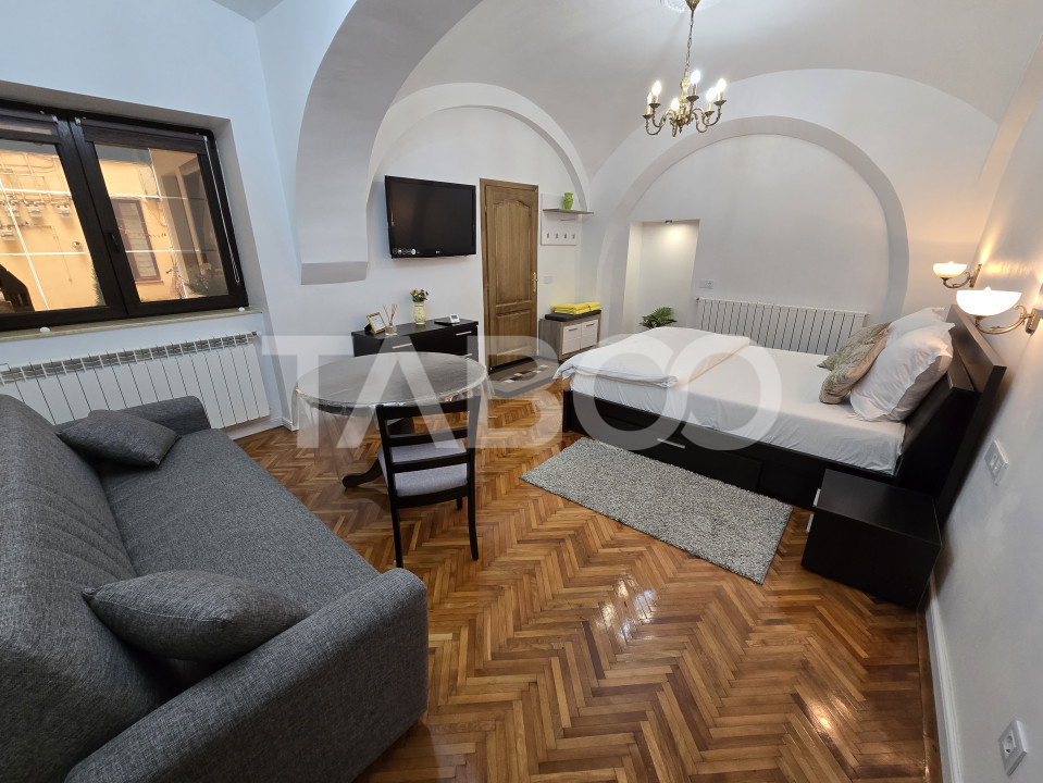 3 garsoniere functionale in regim hotelier in Centrul Istoric Sibiu