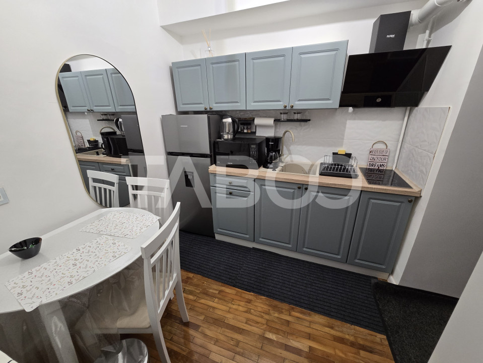 3 garsoniere functionale in regim hotelier in Centrul Istoric Sibiu