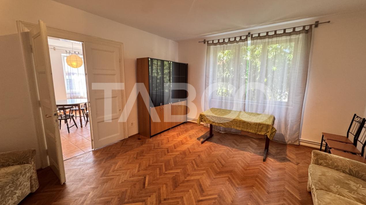 Apartamanet 3 camere de inchiriat mobilat utilat 100 mpu CENTRAL Sibiu