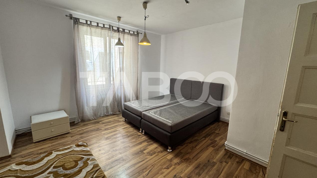 Apartamanet 3 camere de inchiriat mobilat utilat 100 mpu CENTRAL Sibiu in Sibiu - Lucian Blaga