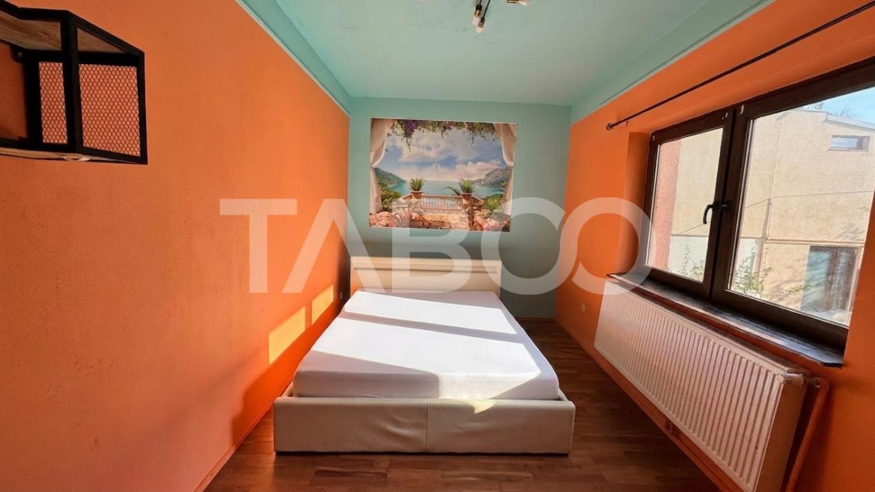 Apartamanet 3 camere de inchiriat mobilat utilat 100 mpu Tilisca