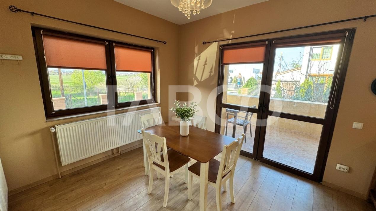 Apartamanet 3 camere de inchiriat mobilat utilat 100 mpu Tilisca