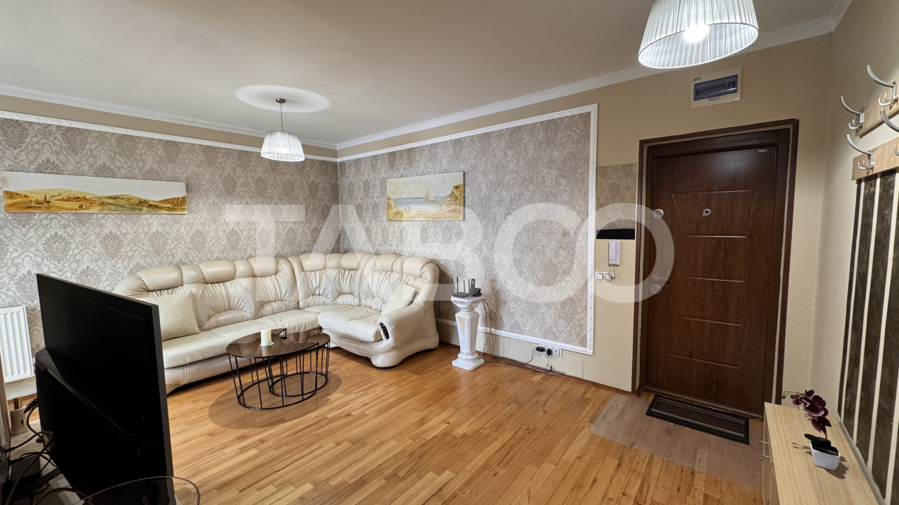 Apartamanet 3 camere de inchiriat mobilat utilat 70 mpu Tilisca Sibiu