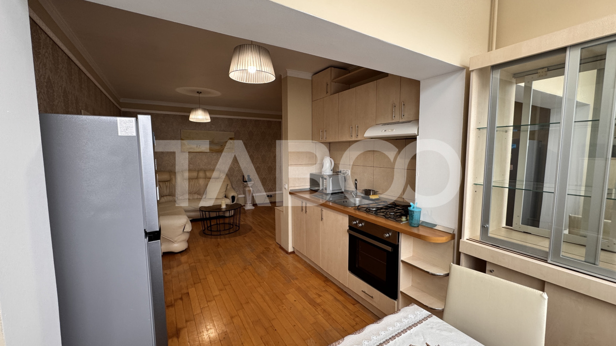 Apartamanet 3 camere de inchiriat mobilat utilat 70 mpu Tilisca Sibiu