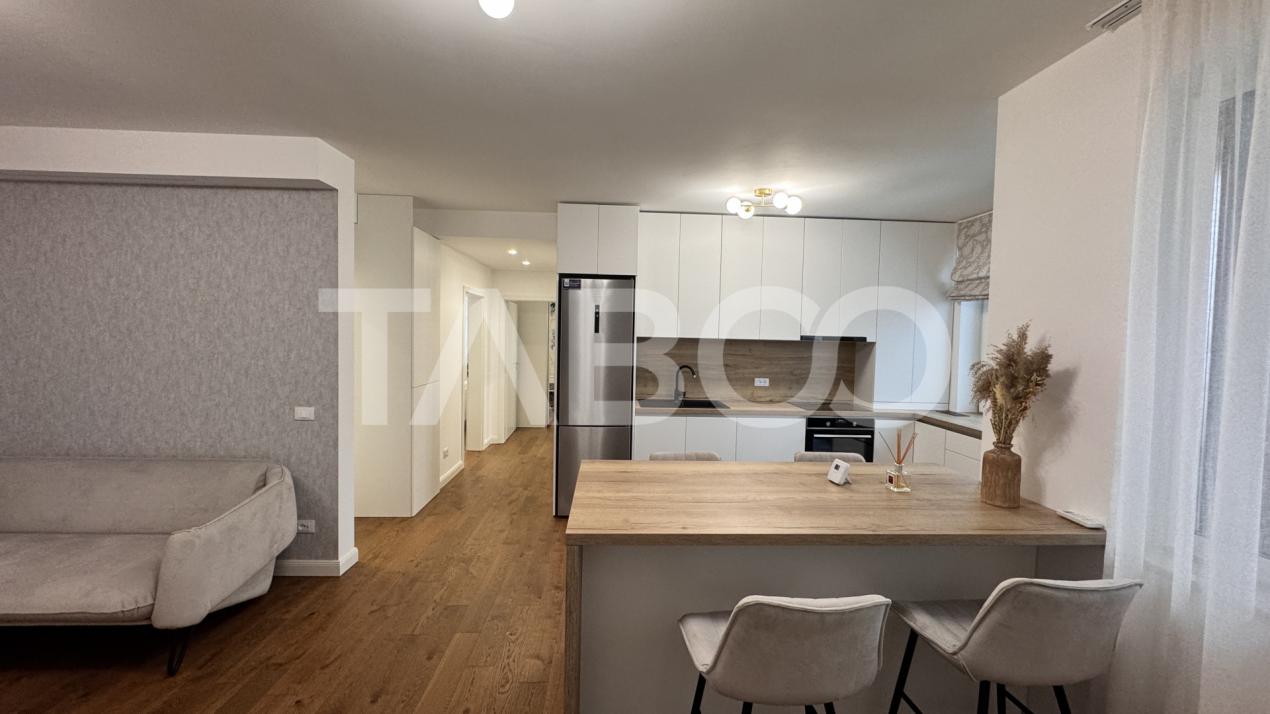 Apartamanet 3 camere de inchiriat mobilat utilat 72 mpu Selimbar