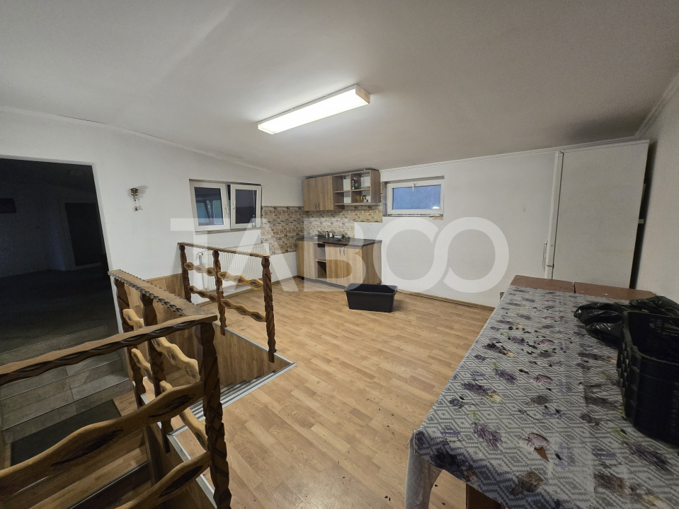 Apartament 150mp de inchiriat pentru echipe de muncitori Slimnic Sibiu