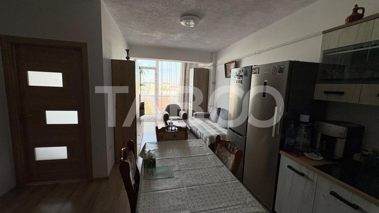 Apartament 2 camere 39 mp utili decomandat mobilat utilat balcon 8 mp 