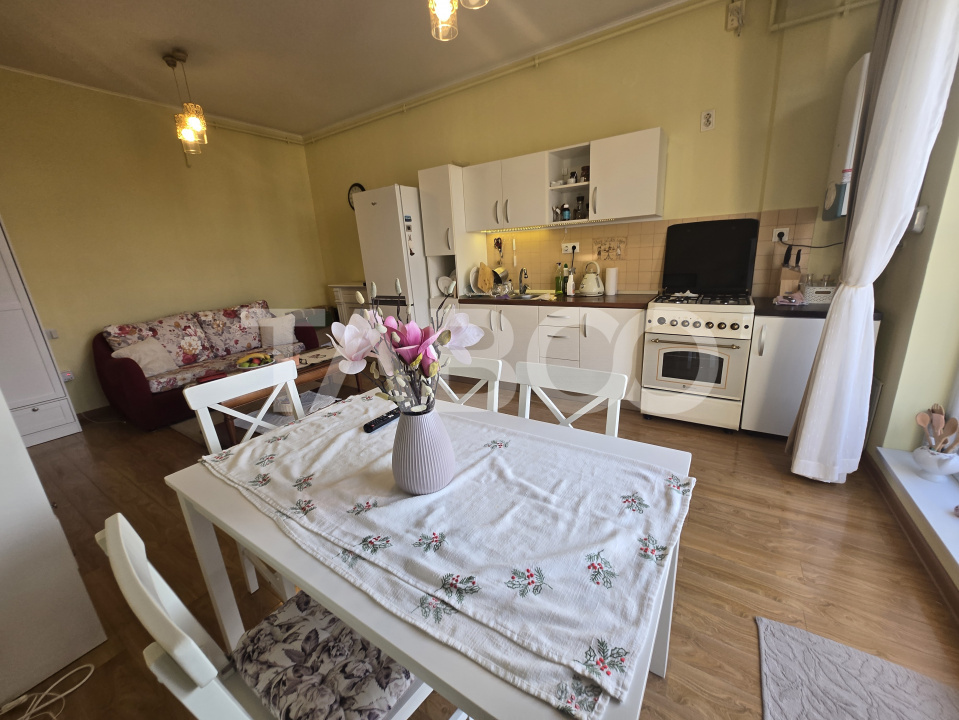 Apartament 2 camere 40mp de inchiriat decomandat zona Turnisor Sibiu