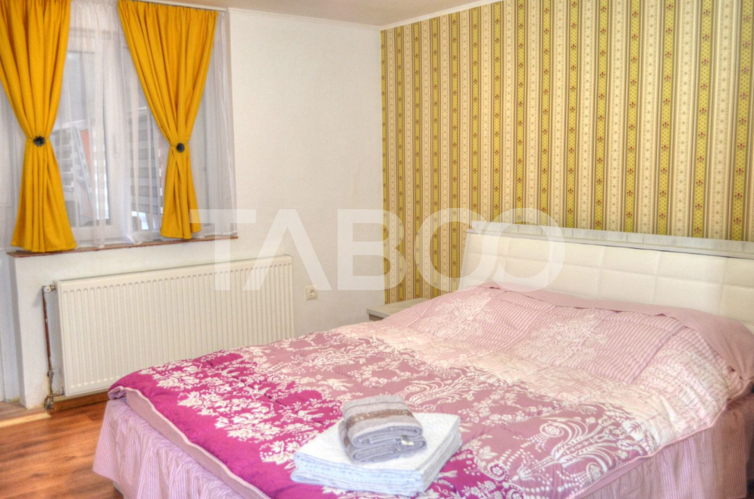 Apartament 2 camere 44 mp utili ETAJ 1 curte amenajata central Sibiu