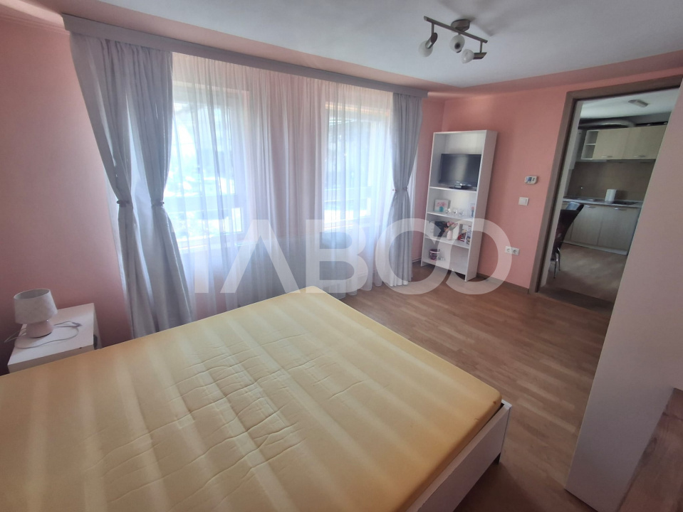 Apartament 2 camere 44 mp utili ETAJ 1 curte amenajata central Sibiu