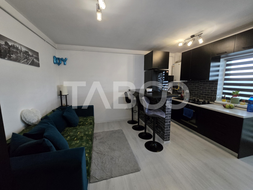 Apartament 2 camere 44mpu mobilat utilat zona Cartierul Arhitectiilor in Sibiu - Nicolae Porumbescu