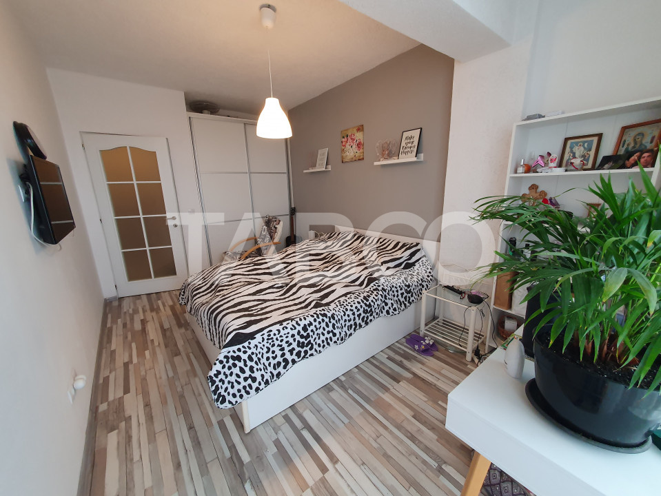 Apartament 2 camere 45 mpu balcon etaj intermediar zona Doamna Stanca in Sibiu - Doamna Stanca