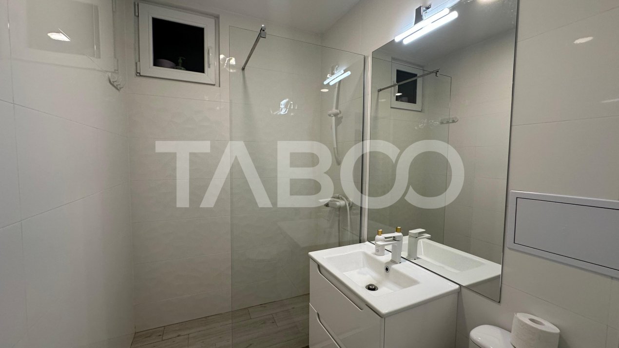Apartament 2 camere 45 mpu mobilat utilat zona Terezian Sibiu