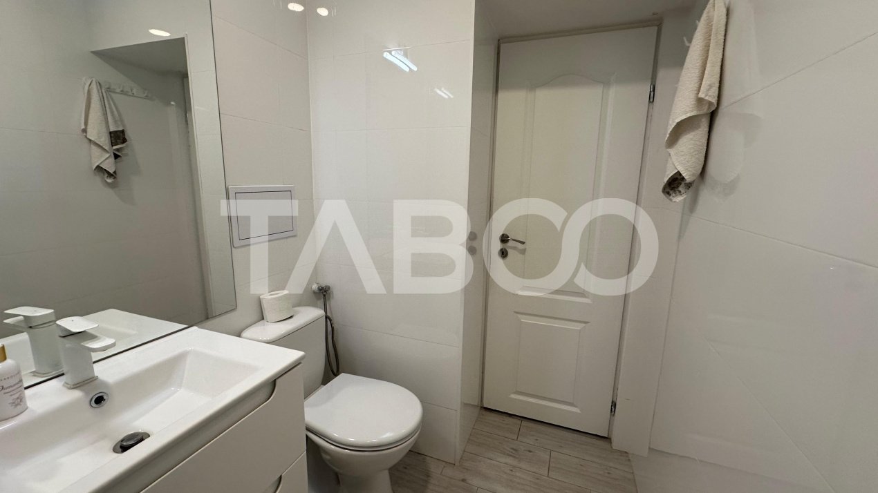Apartament 2 camere 45 mpu mobilat utilat zona Terezian Sibiu