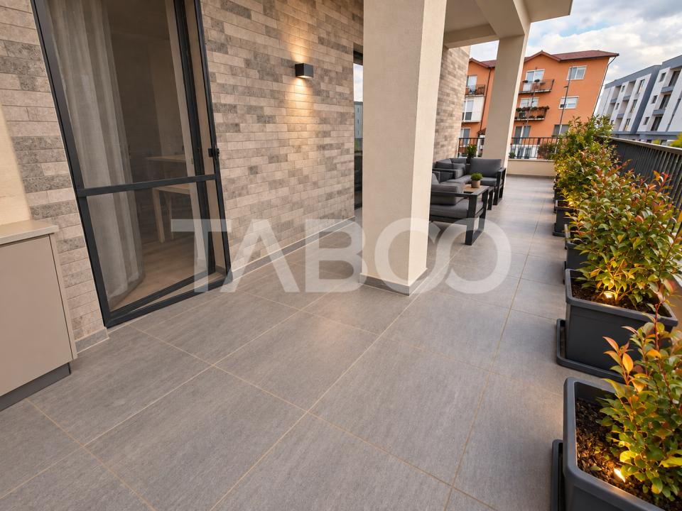 Apartament 2 camere 53 mpu etaj 1 terasa 37mp Selimbar Brana