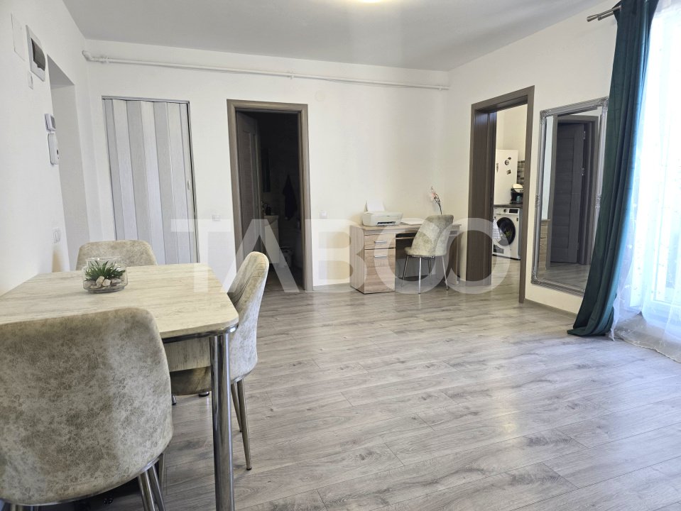 Apartament 2 camere 57 mp utili cu terasa si incalzire in pardosea
