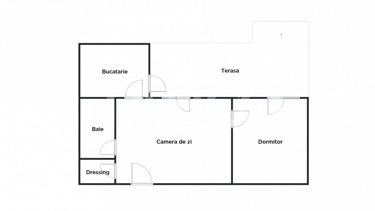 Apartament 2 camere 57 mp utili cu terasa si incalzire in pardosea