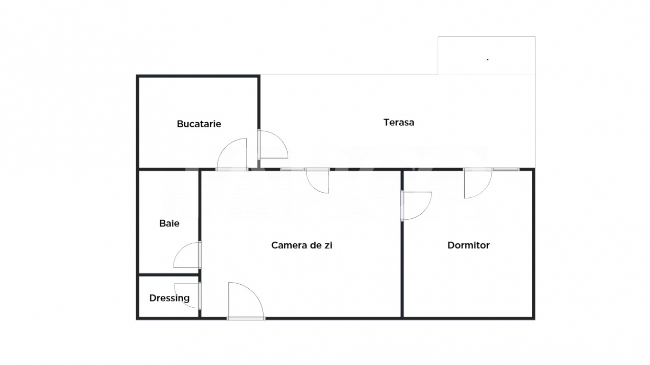 Apartament 2 camere 57 mp utili cu terasa si incalzire in pardosea