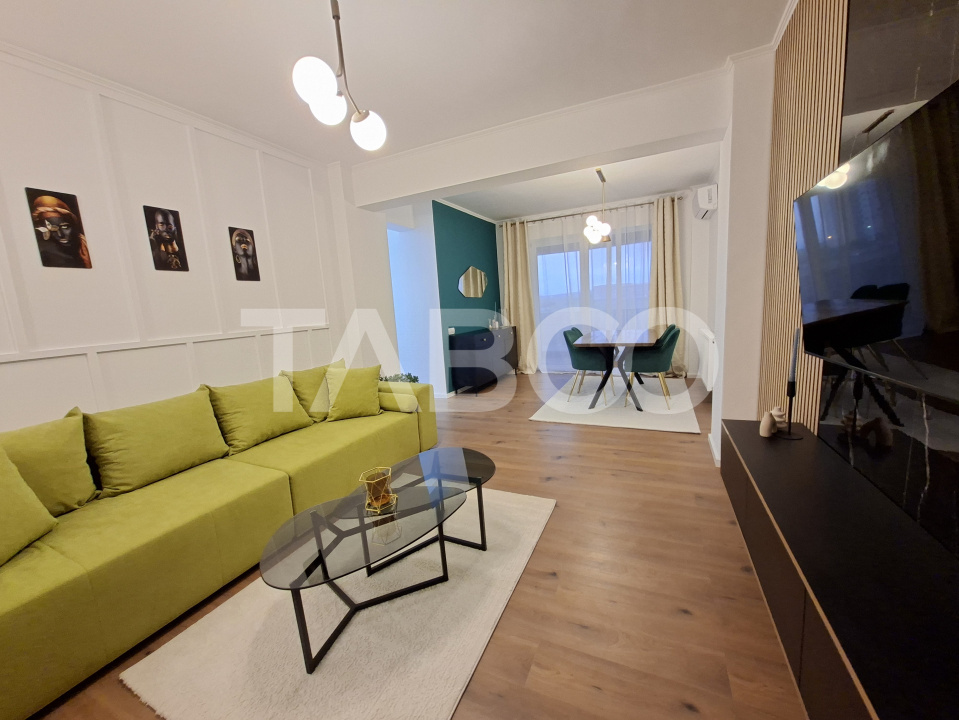 Apartament 2 camere 58 mpu mobilat si utilat de lux Lup Residence