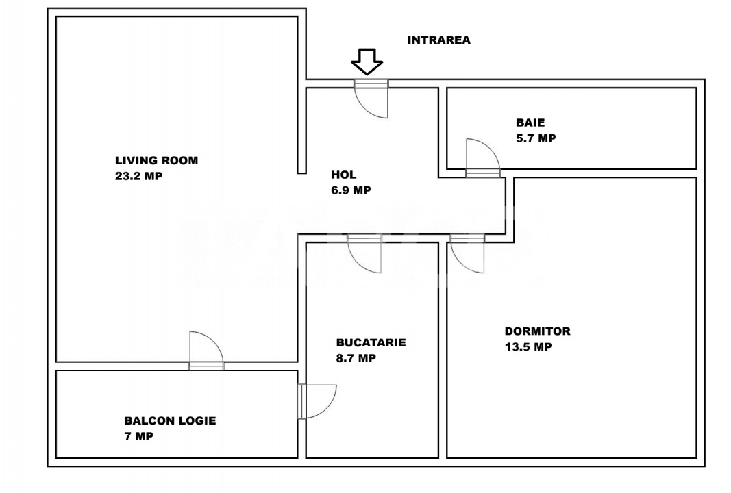 Apartament 2 camere 58 mpu mobilat si utilat de lux Lup Residence