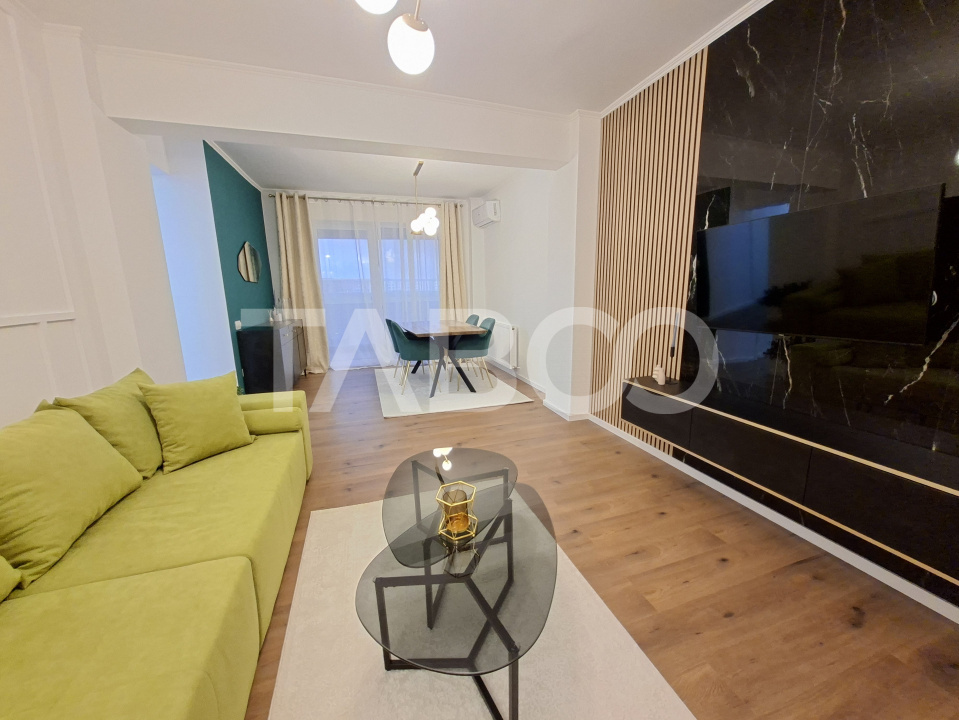 Apartament 2 camere 58 mpu mobilat si utilat de lux Lup Residence