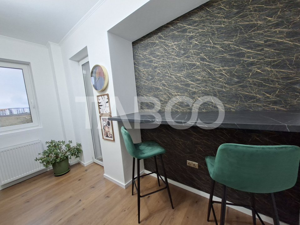 Apartament 2 camere 58 mpu mobilat si utilat de lux Lup Residence