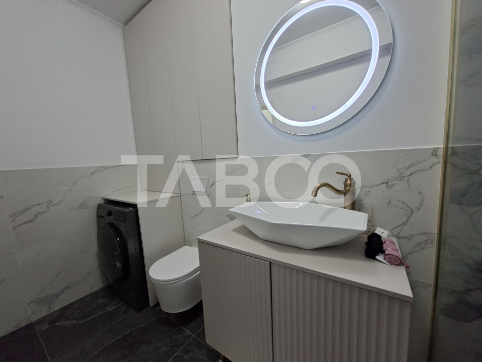 Apartament 2 camere 58 mpu mobilat si utilat de lux Lup Residence