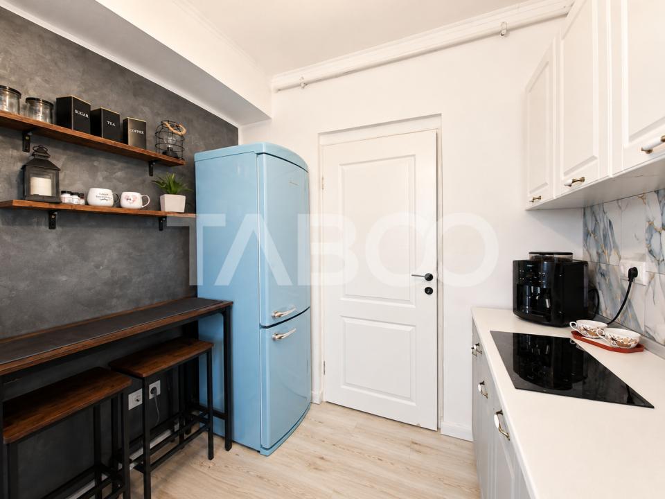 Apartament 2 camere 58 mpu mobilat si utilat premium Doamna Stanca