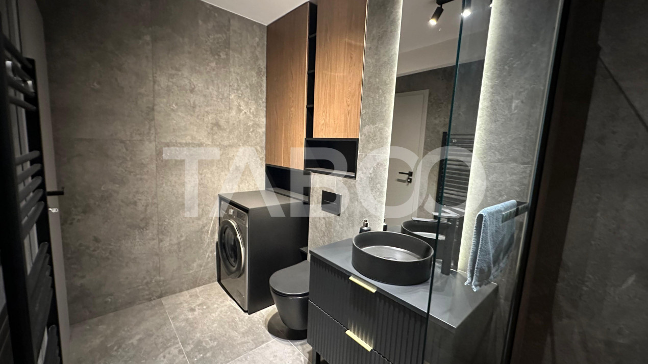 Apartament 2 camere 58 mpu modern balcon zona Doamna Stanca Sibiu
