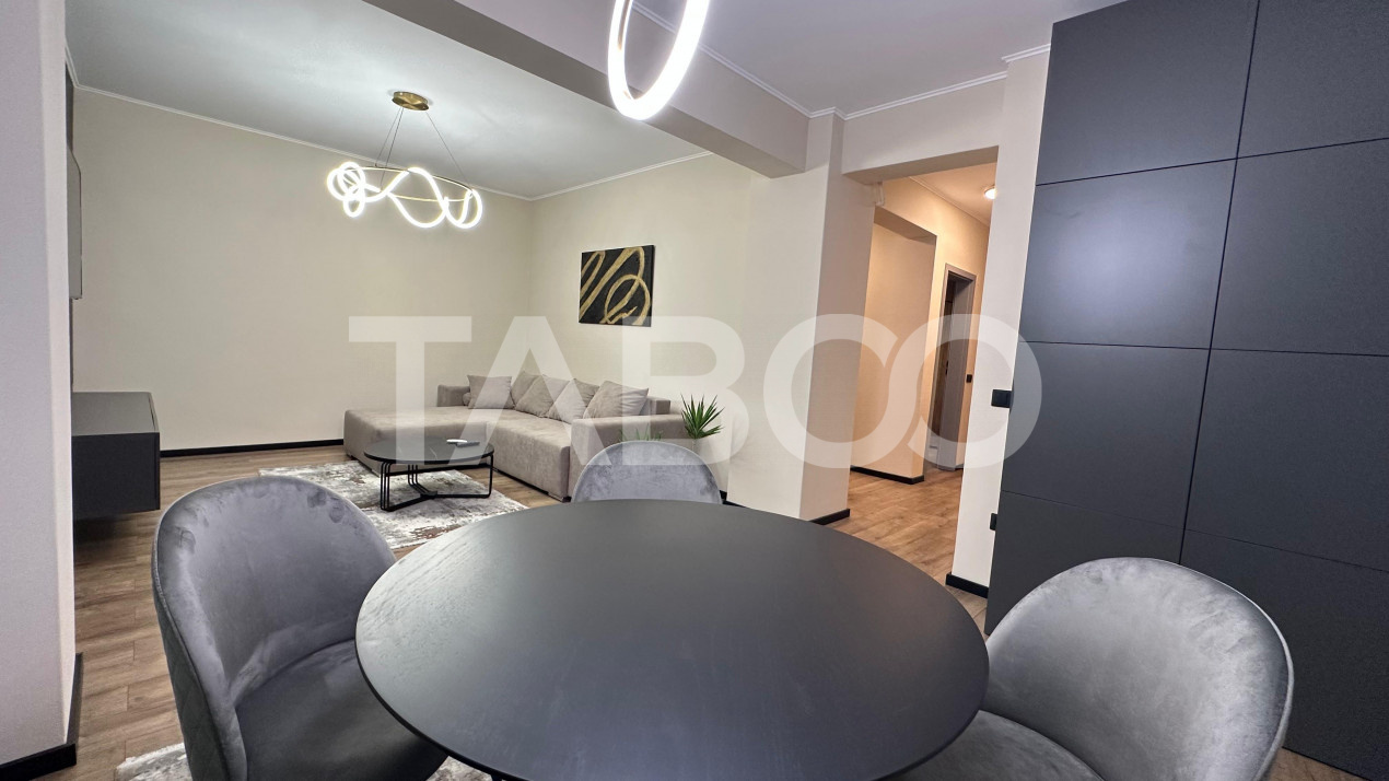 Apartament 2 camere 58 mpu modern balcon zona Doamna Stanca Sibiu