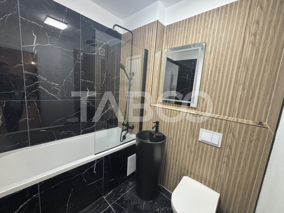 Apartament 2 camere 60 mpu etaj 8 mobilat si utilat Rahovei Sibiu