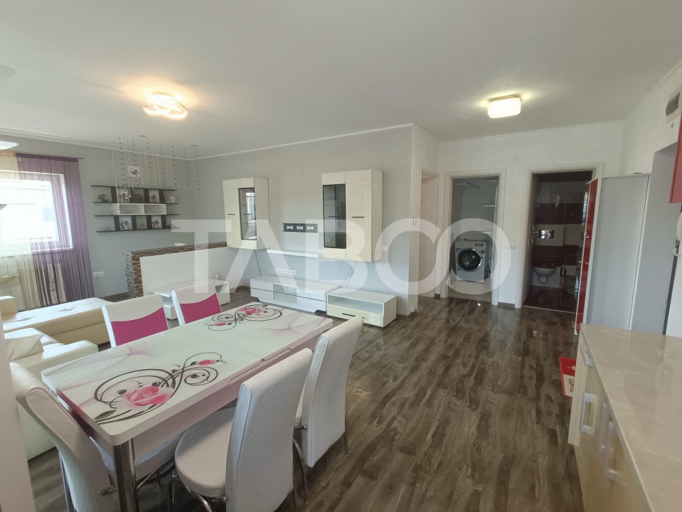 Apartament 2 camere 62 mp balcon de 21 mp si pod de vanzare Selimbar