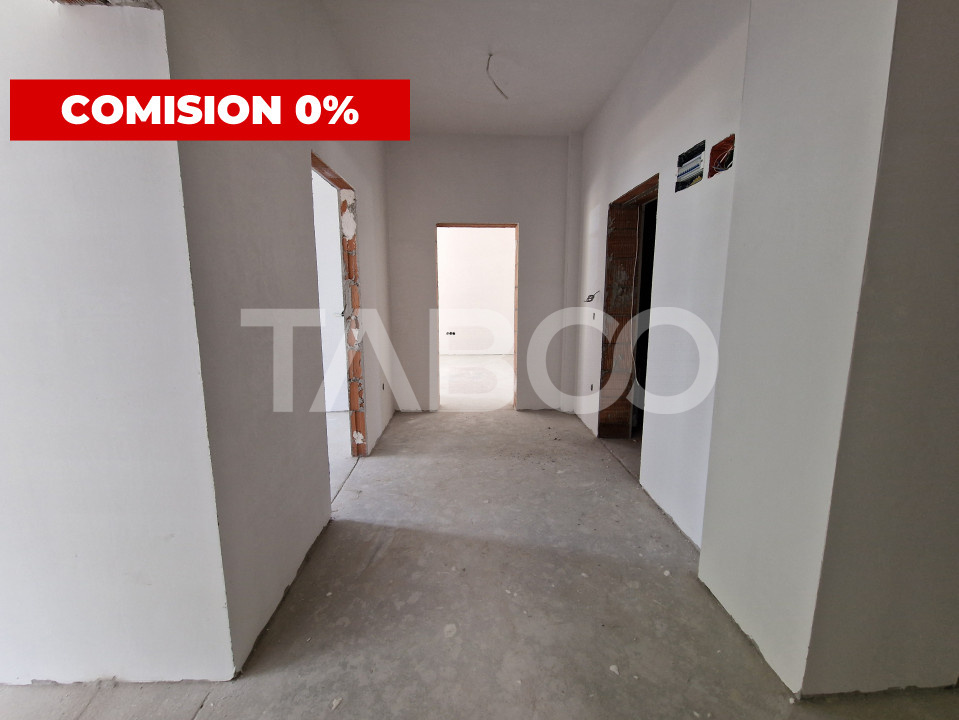 Apartament 2 camere 64 mpu decomandat 2 balcoane 12 mp Rahovei Sibiu