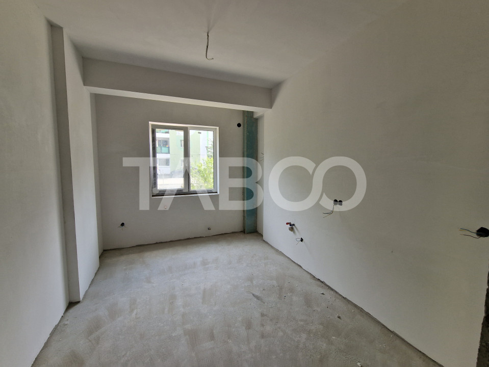 Apartament 2 camere 64 mpu decomandat 2 balcoane 12 mp Rahovei Sibiu