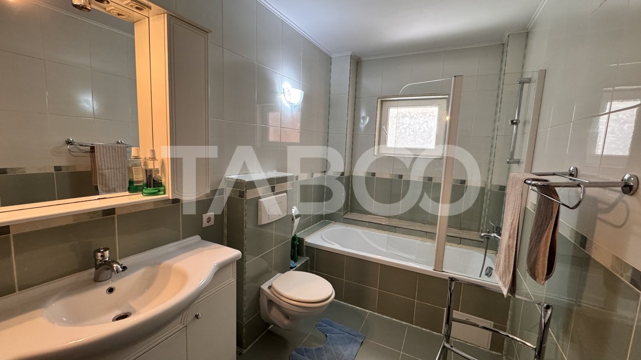 Apartament 2 camere 70mp de inchiriat mobilat terasa Tilisca Sibiu