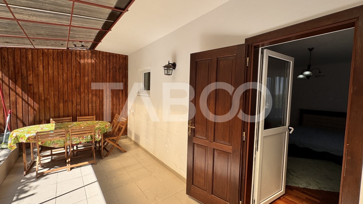 Apartament 2 camere 70mp de inchiriat mobilat terasa Tilisca Sibiu