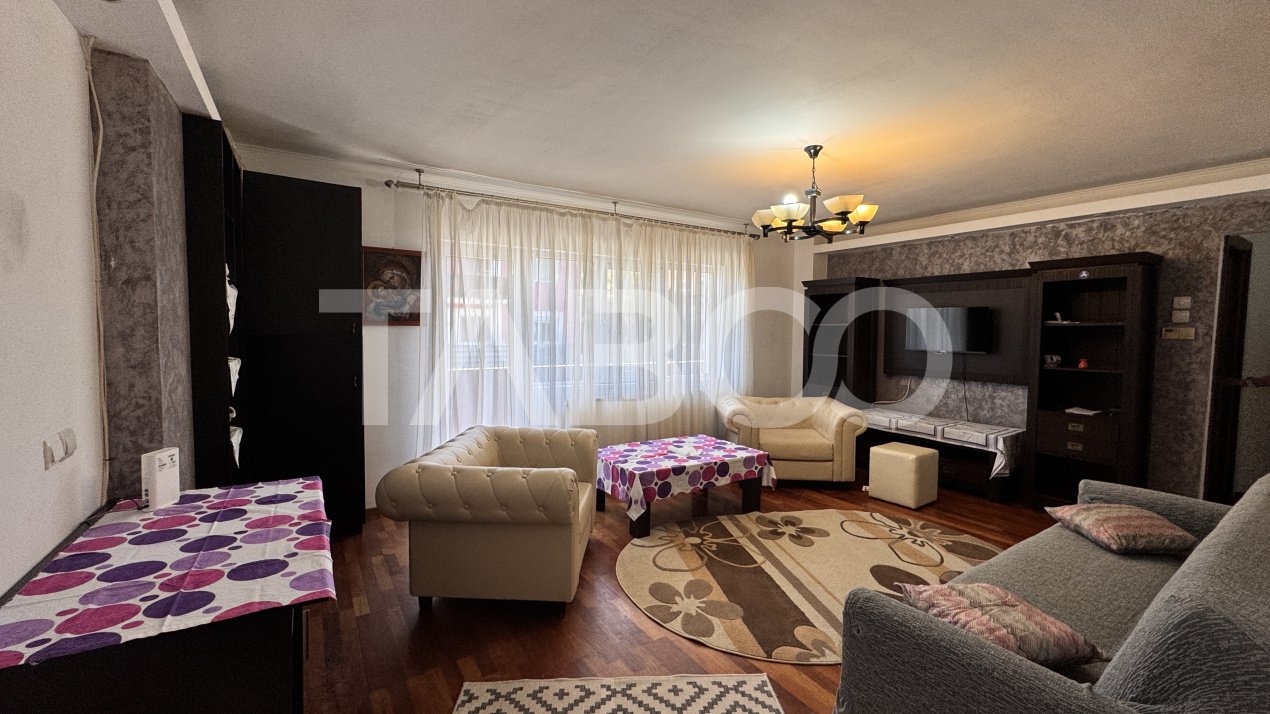 Apartament 2 camere 70mp de inchiriat mobilat terasa Tilisca Sibiu