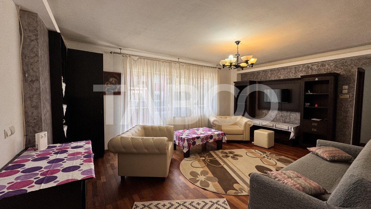 Apartament 2 camere 70mp de inchiriat mobilat terasa Tilisca Sibiu