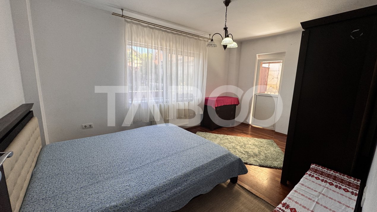 Apartament 2 camere 70mp de inchiriat mobilat terasa Tilisca Sibiu