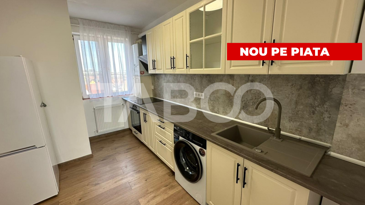 Apartament 2 camere balcon modern loc de parcare zona Turnisor Sibiu in Sibiu - Calea Turnisorului