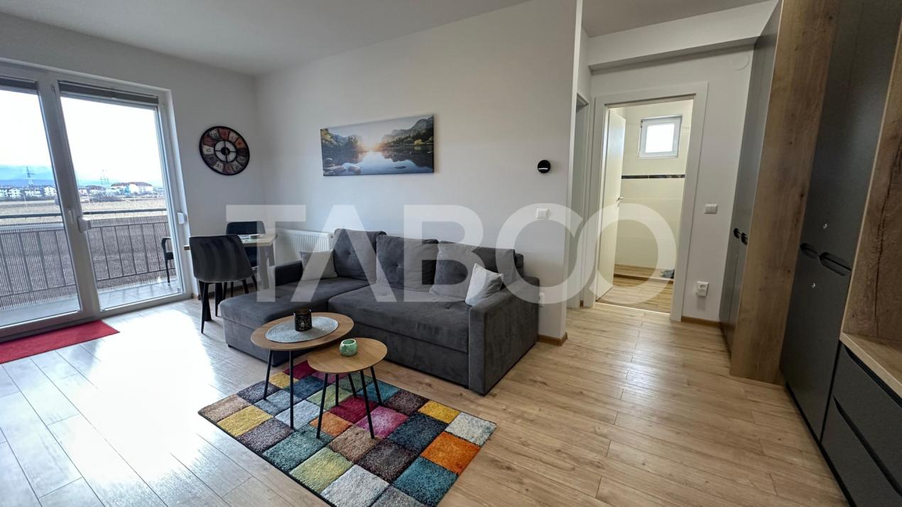 Apartament 2 camere bloc cu lift balcon loc de parcare Turnisor Sibiu