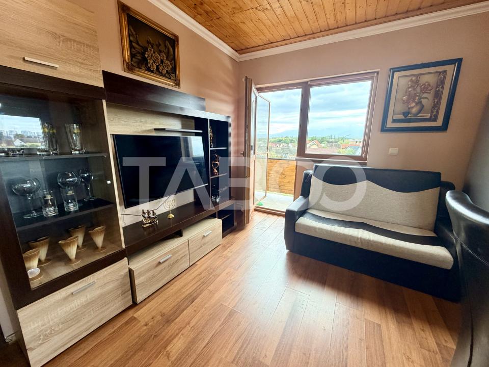 Apartament 2 camere cu balcon si priveliste spre munti in Selimbar