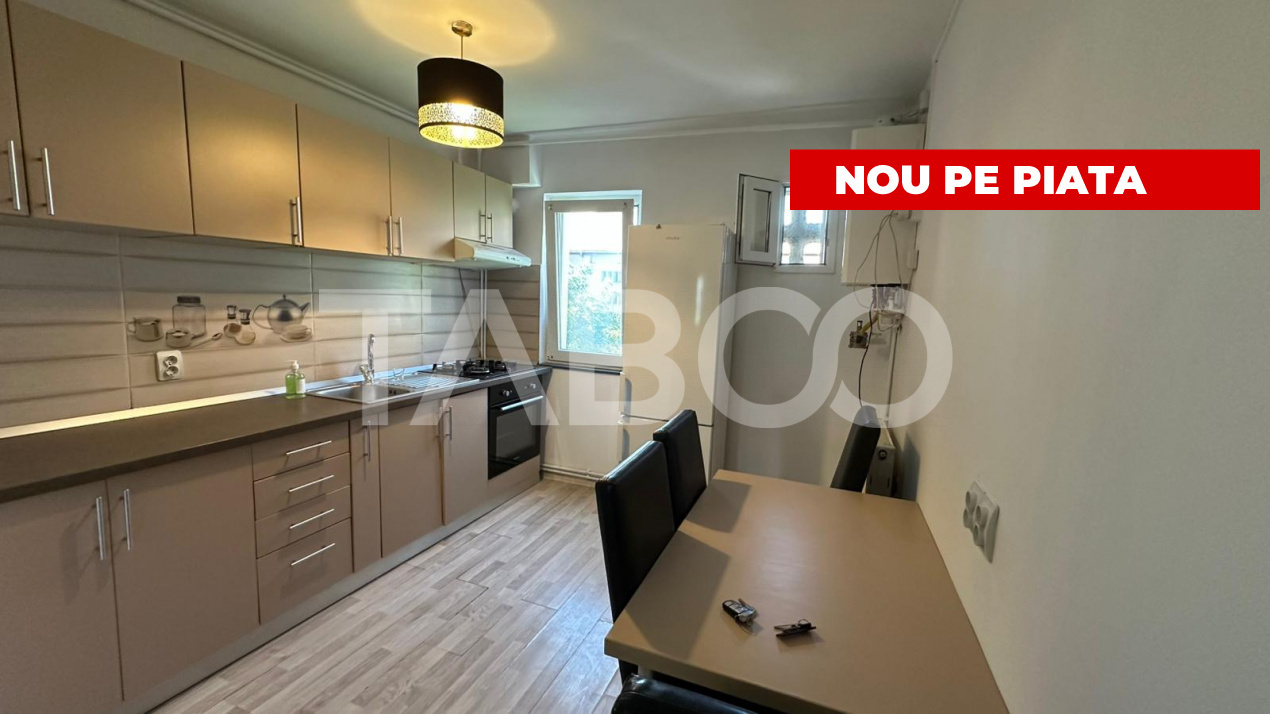 Apartament 2 camere cu balcon zona Rahovei Sibiu de vanzare in Sibiu - Rahovei