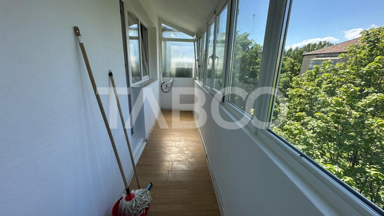 Apartament 2 camere cu balcon zona Rahovei Sibiu de vanzare