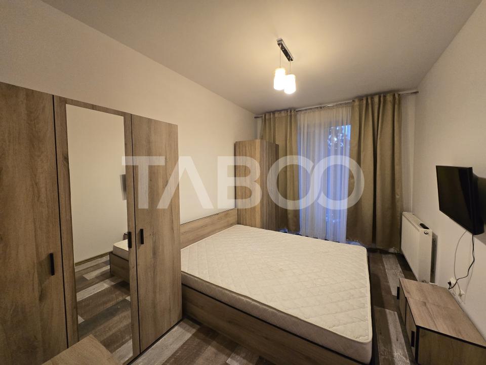 Apartament 2 camere de inchiriat 38mp cu balcon City Residence Sibiu