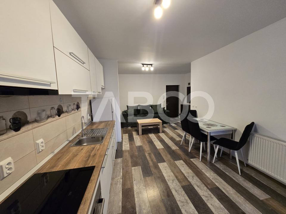 Apartament 2 camere de inchiriat 38mp cu balcon City Residence Sibiu