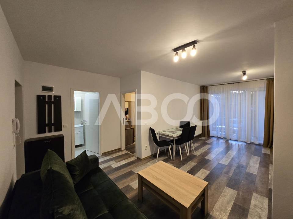 Apartament 2 camere de inchiriat 38mp cu balcon City Residence Sibiu