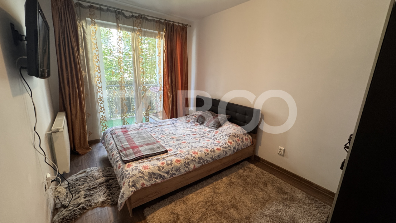 Apartament 2 camere de inchiriat 40mp mobilat utilat Lupeni Sibiu